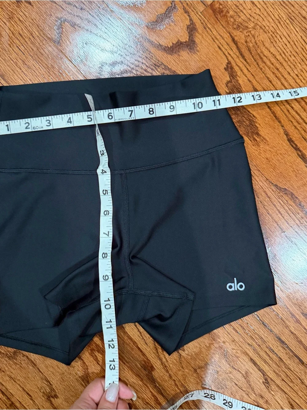 ALO Yoga Black High-Rise Bike Shorts